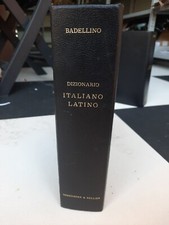 Badellino , Dizionario Italiano-Latino Rosenberg & Sellier