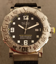 PAUL PICOT C TYPE LIMITED EDITION SUPER CHRONOMETER SWISS AUTOMATIC DIVER 1000PZ