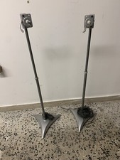Coppia *stativi per satelliti audio regolabili in altezza