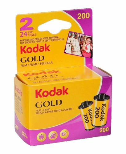Kodak gold 200 - gold, 35mm