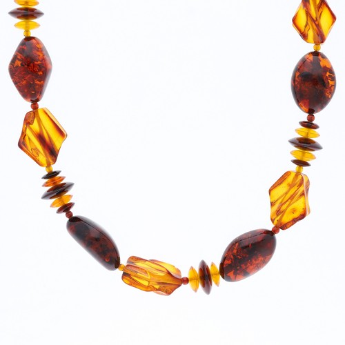Collier ambra argento 925