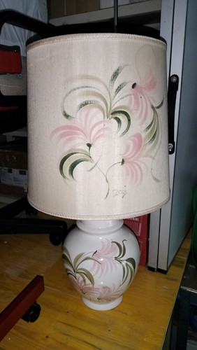 Grande lampada abatjur - lampada, vintage