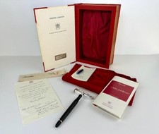 Penna Stilografica Pineider Jubileum Oro 750 Argento 925% fountain pen box NOS