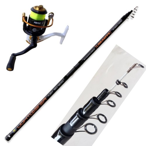 Canna pesca potente fondo - canna,