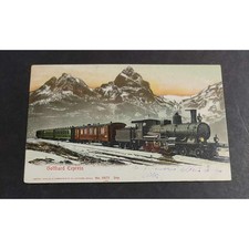Cartolina Gotthard Express - Treno