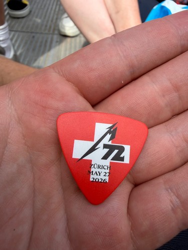 Metallica zurich city pick - zurich,