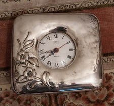 Orologio sveglia argento - orologio,