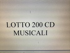 lotto A Sorpresa 200 Cd Musicali