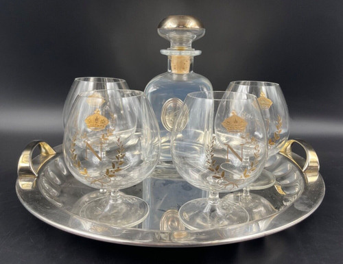 Set cognac caraffa bottiglia - cognac,
