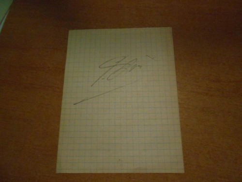 Autografo orsi lazio s - autografo-orsi-,