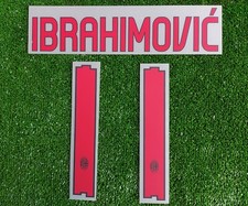 Kit ibrahimovic per maglia - ibrahimovic,