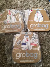 x3 Grobag Sacco a pelo Gro Baby Sandcastle 1 tog 0-6 m - PREMIO PREZZO SPECIALE £59,98