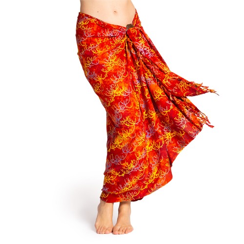 Panasiam pareo arancio batik - panasiam,
