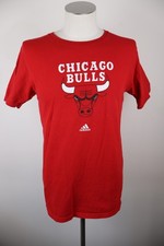 ADIDAS CHICAGO BULLS MAGLIA UOMO TG M MAN T-SHIRT BASKET NBA SPORT COTONE