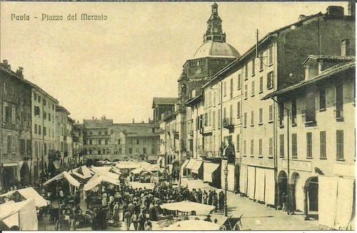 Pavia piazza del - piazza,
