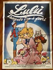Manifesto 2F poster Lulu’ l’angelo tra i fiori ,Toei Animation 1982 Japan