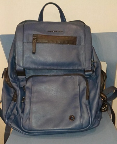 Zaino pelle piquadro 4608 - pelle, lu