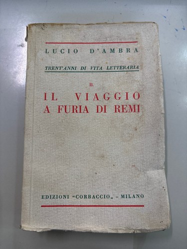 Libro viaggio furia di - libro,