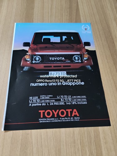 1988 toyota parigi - 1988, td