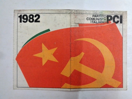 Tessera partito comunista - partito,