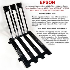 EPSON Perfection v700 v750 v800 v850 35mm Negative Holder with ANTI NEWTON RING