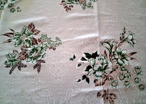 Tovaglia avorio con pizzo