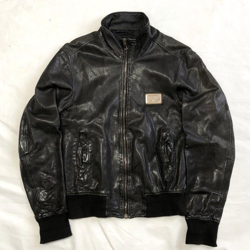 Giacca pelle dolce gabbana - giacca, d&g