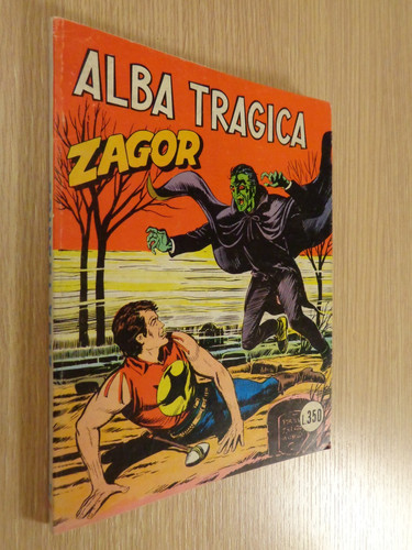 Zagor scritta rossa alba - zagor,