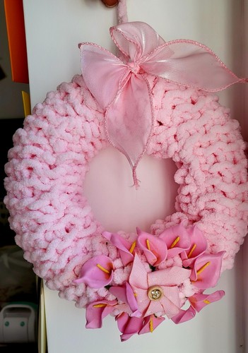 Coccarda ghirlanda bimba