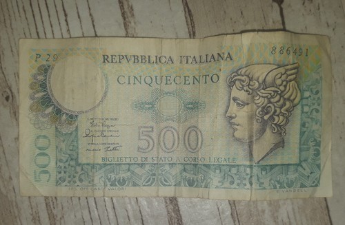 Banconota 500 lire 1979 - lire,