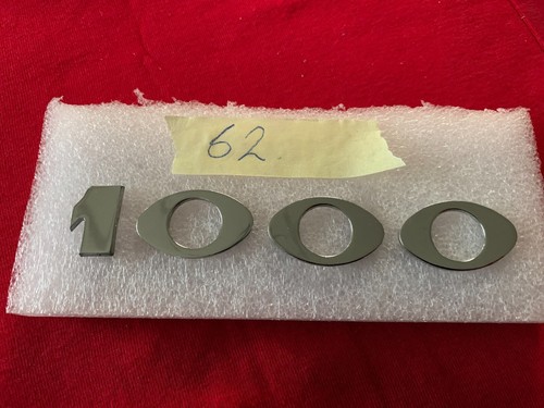Scritta 1000 fiat abarth - abarth,