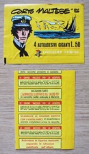 BUSTINA FIGURINE - CORTO MALTESE di Hugo PRATT - Ed. Panini, 1977 - VUOTA, RARA*