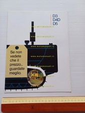 Caterpillar trattori cingolati D3 D4D D5 anni 70 depliant italiano originale