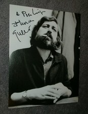 FRANCESCO GUCCINI AUTOGRAFO CON DEDICA SU FOTOGRAFIA
