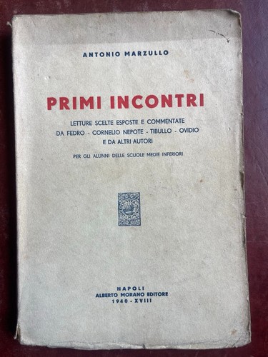 Primi incontri antonio - primi,
