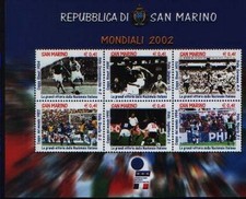 SAN MARINO 2002  FOGLIETTO