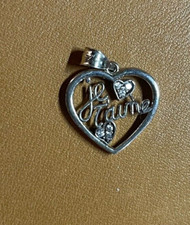Ciondolo cuore ""ti amo"" -
