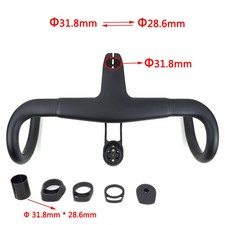 Tubo tondo integrato manubrio