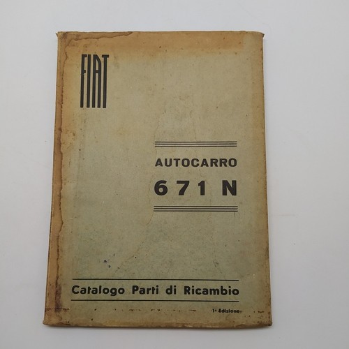 Catalogo parti ricambio - catalogo, di