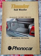 Catalogo Brochure THUNDER SUB WOOFER PHONOCAR