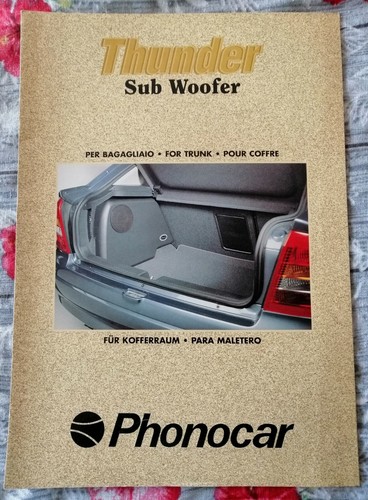 Catalogo brochure thunder - catalogo, sub