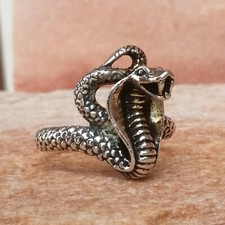  SCONTATO ANELLO ARGENTO  925 donna serpente uomo