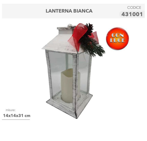 Lanterna decorativa natalizia - lanterna,
