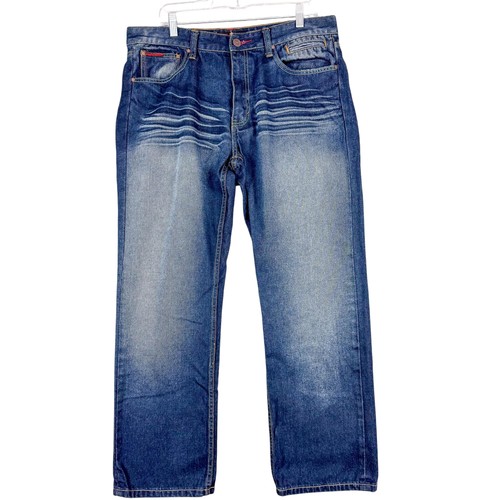 Fubu jeans uomo 36x30 blu - uomo,