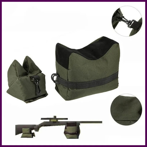 Sniper shooting bag gun - bag, front
