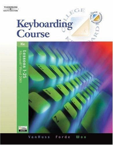 Keyboarding course lessons - course,,