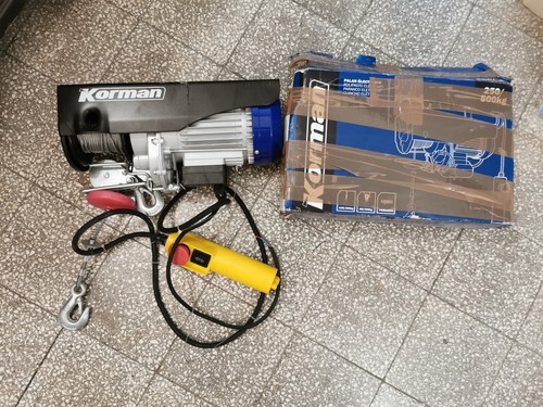Montacarichi elettrico paranco - montacarichi,