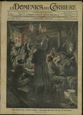 LA DOMENICA DEL CORRIERE. 26 Dicembre 1915 - 2 Gennaio 1916. Anno XVII - N. 52.