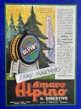 🔵 CARTOLINA AMARO ALPINO