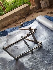 SCALETTA PIEGHEVOLE ATTACCHI ARCUATI 3 GRADINI IN ACCIAIO INOX SCALA